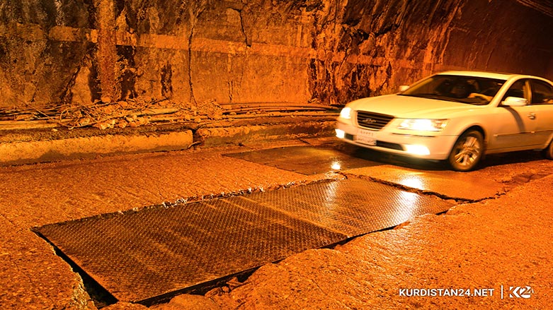 به‌ وێنه‌.. ڕۆژ دوای ڕۆژ تونێلی ده‌ربه‌ندیخان مه‌ترسیدارتر ده‌بێت